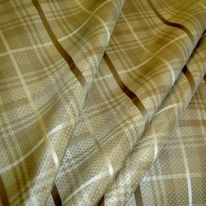 5.125 Yards Waverly Deluxe Silk Plaid color Taupe 650701
